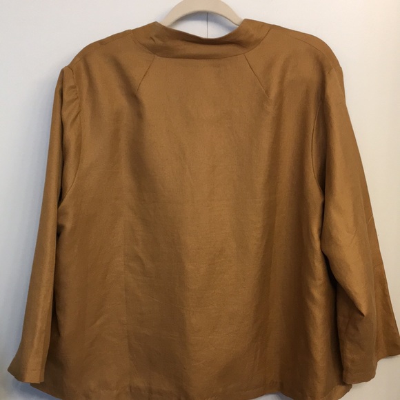 Jessica London Swing Blazer w Large Button Closure - Picture 2 of 4